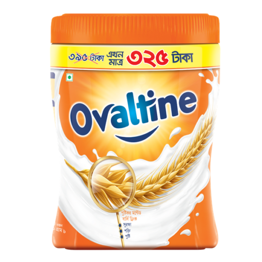 Ovaltine Malted Milk Drink Jar