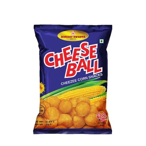 Bombay Sweets Cheese Ball Cheezee Corn Snacks