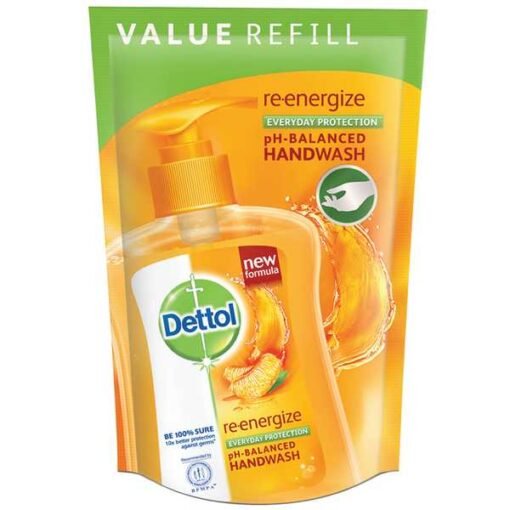 Dettol Handwash Re-energize Liquid Soap Refill