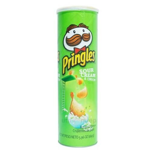 Pringles Potato Chips Sour Cream & Onion